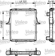 732336 Chladič, chlazení motoru NEW ORIGINAL PART VALEO