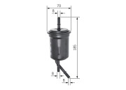 0 450 905 970 Palivový filtr BOSCH
