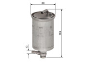 0 450 906 431 Palivový filtr BOSCH