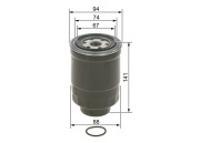 0 986 4B2 027 Palivový filtr BOSCH