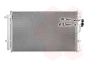 82015702 Kondenzátor, klimatizace VAN WEZEL