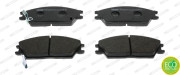 FDB435 Sada brzdových desticek, kotoucová brzda Federal-Mogul FERODO