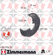 430.1794.20 Brzdový buben COAT Z ZIMMERMANN