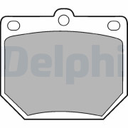 LP78 Sada brzdových desticek, kotoucová brzda DELPHI