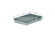 154703282660 Vzduchový filtr MAGNETI MARELLI