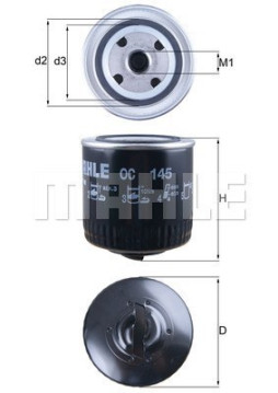 154087962940 Olejový filtr MAGNETI MARELLI