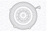 069412662010 vnitřní ventilátor MAGNETI MARELLI