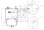 101357 Mech, pneumaticke odpruzeni febi Plus FEBI BILSTEIN