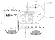 102720 Mech, pneumaticke odpruzeni FEBI BILSTEIN