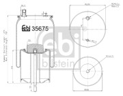 35675 Mech, pneumaticke odpruzeni FEBI BILSTEIN