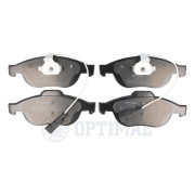 BP-10227 Sada brzdových desticek, kotoucová brzda OPTIMAL