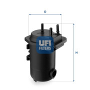 24.051.00 Palivový filtr UFI