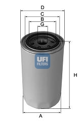 29.001.00 Filtr chladiva UFI