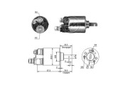 ZM602 Elektromagnetický spínač, startér ERA