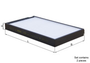 LA 634/S Filtr, vzduch v interiéru MAHLE