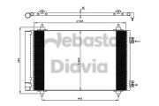 82D0226238MA Kondenzátor, klimatizace WEBASTO