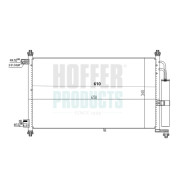 H991076 Kondenzátor, klimatizace HOFFER