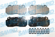 5SP1161 Sada brzdových desticek, kotoucová brzda SAMKO