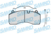 5SP1501A Sada brzdových desticek, kotoucová brzda SAMKO