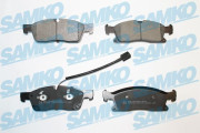 5SP2124 Sada brzdových desticek, kotoucová brzda SAMKO