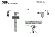 T382B Sada kabelů pro zapalování TESLA