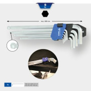 BT045019 Sada zahnutých żroubováků KS TOOLS