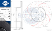 RT 20345-GL T5 Brzdový kotouč GRAPHITE DRILLED & SLOTTED PLUS ROTINGER