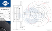 RT 20351-GL T5 Brzdový kotouč GRAPHITE DRILLED & SLOTTED PLUS ROTINGER