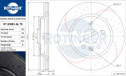 RT 20981-GL T5 Brzdový kotouč GRAPHITE DRILLED & SLOTTED PLUS ROTINGER