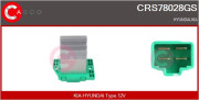 CRS78028GS Odpor, vnitřní tlakový ventilátor Elmot CASCO