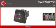 CWR74077GS Spínač, zvedací zařízení oken Elmot CASCO