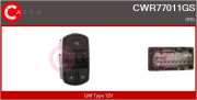 CWR77011GS Spínač, zvedací zařízení oken Elmot CASCO