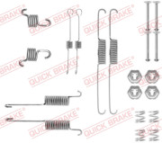 105-0809 Sada příslušenství, brzdové čelisti QUICK BRAKE