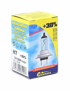 08420 COMPASS Žárovka 12V  H7  55W PX26d box FLASH +30% 08420 COMPASS